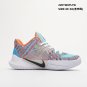 men's swoosl logo kyrie irving low two multi-color combat basketball sneakers with shoes box