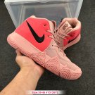unisex swoosl logo kyrie irving four pink combat basketball sneakers with shoes box