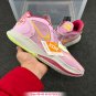 men's swoosl logo kyrie irving five low orchid combat basketball sneakers with shoes box