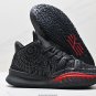 men's swoosl logo kyrie irving seven black red combat basketball sneakers with shoes box