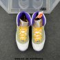 men's swoosl logo kobe bryant three grayish purple combat basketball sneakers with shoes box