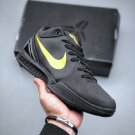 men's swoosl logo kobe bryant four black gold combat basketball sneakers with shoes box
