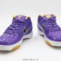 men's swoosl logo kobe bryant four lakers combat basketball sneakers with shoes box
