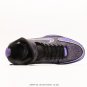 men's swoosl logo Kobe Bryant two K four purple combat basketball sneakers with shoes box