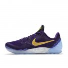men's swoosl logo Kobe Bryant venom purple gold combat basketball sneakers with shoes box