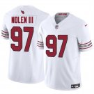 men's & kids Arizona Cardinals 97 Walter Nolen Jersey White 2025 Draft Football F.U.S.E. Limited