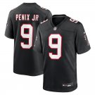 men's & kids Atlanta Falcons 9 Michael Penix Jr. Jersey Black Football Alternate Game Limited