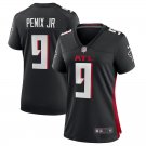 women's Atlanta Falcons 9 Michael Penix Jr. Jersey Black Football F.U.S.E. Limited Game