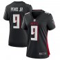 women's Atlanta Falcons 9 Michael Penix Jr. Jersey Black Football F.U.S.E. Limited Game