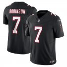 men's & kids Atlanta Falcons 7 Bijan Robinson Jersey Black Alternate Football F.U.S.E. Limited