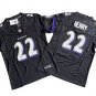 men's & kids Baltimore Ravens 22 Derrick Henry Jersey Black Football F.U.S.E. Limited Team Game