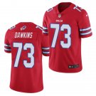 men's & kids Buffalo Bills 73 Dion Dawkins Jersey Red Football F.U.S.E. Limited Player Team Game