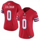 women's Buffalo Bills 0 Keon Coleman Jersey Red Football F.U.S.E. Limited Player Team Game