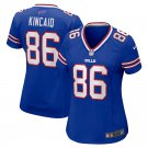 women's Buffalo Bills 86 Dalton Kincaid Jersey Blue Football F.U.S.E. Limited Player Team Game