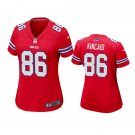 women's Buffalo Bills 86 Dalton Kincaid Jersey Red Football F.U.S.E. Limited Player Team Game