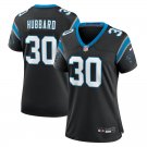 women's Carolina Panthers 30 Chuba Hubbard Jersey Black Football F.U.S.E. Limited Player Team Game