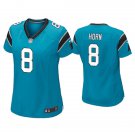 women's Carolina Panthers 8 Jaycee Horn Jersey Blue Football F.U.S.E. Limited Player Team Game
