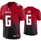 men's & kids Atlanta Falcons 6 Younghoe Koo Jersey Red Football F.U.S.E. Limited Player Team Game