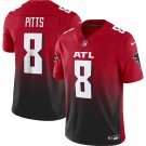 men's & kids Atlanta Falcons 8 Kyle Pitts Jersey Red Football F.U.S.E. Limited Player Team Game