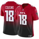 men's & kids Atlanta Falcons 18 Kirk Cousins Jersey Red Football F.U.S.E. Limited Player Team Game
