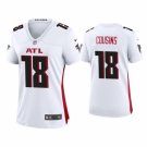 women's Atlanta Falcons 18 Kirk Cousins Jersey White Football F.U.S.E. Limited Player Team Game