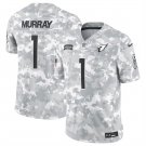 men's & youth Arizona Cardinals 1 Kyler Murray Jersey 2024 Arctic Salute To Service Limited Football