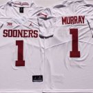 men's & youth Oklahoma Sooners 1 Kyler Murray Jersey White College Football Limited Team Game