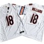 men's & kids Chicago Bears 18 Caleb Williams Jersey White Football F.U.S.E. Limited Player Team Game