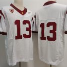 men's & youth USC Trojans 13 Caleb Williams Jersey 2023 White F.U.S.E. College Football Limited Game