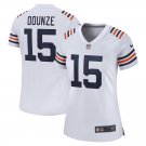 women's Chicago Bears 15 Rome Odunze Jersey White 2nd Alternate Football Limited Player Team Game