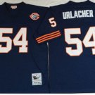 men's & youth Chicago Bears 54 Brian Urlacher Jersey Throwback Navy with Bear Patch M&N Football