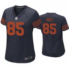 women's Chicago Bears 85 Cole Kmet Jersey Alternate Navy Football Limited Player Team Game