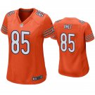 women's Chicago Bears 85 Cole Kmet Jersey Orange F.U.S.E. Football Limited Player Team Game