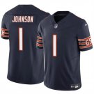 men's & kids Chicago Bears 1 Jaylon Johnson Jersey Navy Football F.U.S.E. Limited Player Team Game