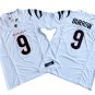 men's & kids Cincinnati Bengals 9 Joe Burrow Jersey White Football F.U.S.E. Limited Player Team Game