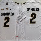 men's & youth Colorado Buffaloes 2 Shedeur Sanders Jersey White F.U.S.E. College Football Limited