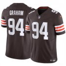 men's & kids Cleveland Browns 94 Mason Graham Jersey Brown 2025 Draft Football F.U.S.E. Limited