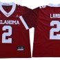 men's & youth Oklahoma Sooners 2 CeeDee Lamb Jersey Red College Football Limited Team Game