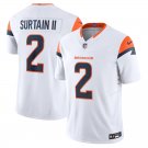 men's & kids Denver Broncos 2 Patrick Surtain II Jersey White 2024 F.U.S.E. Limited Football Game