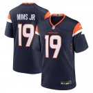 men's & kids Denver Broncos 19 Marvin Mims Jr Jersey Navy 2024 F.U.S.E. Limited Football Game
