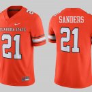 men's & youth Oklahoma State Cowboys 21 Barry Sanders Jersey Orange College Football Throwback