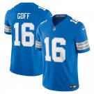 men's & kids Detroit Lions 16 Jared Goff Jersey Blue 2024 F.U.S.E. Limited Football Player Team Game