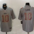 men's & youth Green Bay Packers 10 Jordan Love Jersey Gray Atmosphere Fashion Limited Football