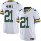 men's & kids Green Bay Packers 21 Nate Hobbs Jersey White F.U.S.E. Limited Football Player Team Game