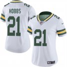 women's Green Bay Packers 21 Nate Hobbs Jersey White F.U.S.E. Limited Football Player Team Game