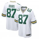 men's & kids Green Bay Packers 87 Romeo Doubs Jersey White F.U.S.E. Limited Football Team Game