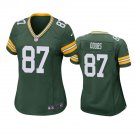 women's Green Bay Packers 87 Romeo Doubs Jersey F.U.S.E. Limited Football Player Team Game