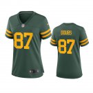 women's Green Bay Packers 87 Romeo Doubs Jersey Alternate F.U.S.E. Limited Football Team Game