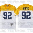 men's & youth Green Bay Packers 92 Reggie White Jersey Gold Throwback M&N Football Retired Player