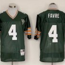 men's & youth Green Bay Packers 4 Brett Favre Jersey 75TH Throwback M&N Football Retired Player